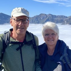 Reisleiders Sytze en Tsjikke Dijkstra